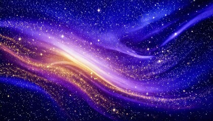 Vibrant spiral galaxy with bright core and swirling cosmic dust in deep space