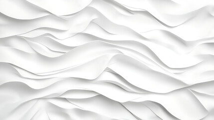 Obraz premium The texture of white paper is crumpled. Background for various purposes.