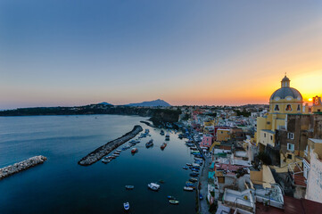 Fototapeta premium Procida (Na): Corricella