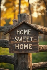 home sweet home sign