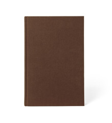 Brown Book Stands Front isolated