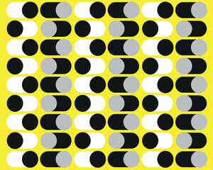 Black abstract line geometric pattern. Perfect for print, design and textile. Abstract wave backgrounds with seamless geometric pattern. Seamless abstract geometric pattern. Vector Illustration.