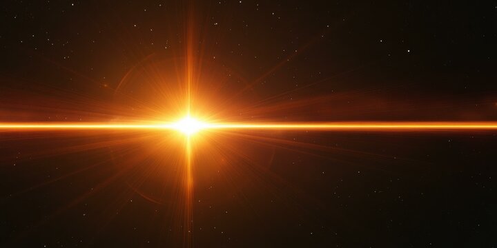 A subtle, warm orange lens flare effect with soft, glowing light spots scattered across the dark background, evoking a sense of calm and tranquility, ideal for luxury or wellness branding