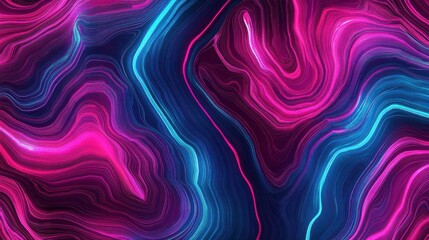Fototapeta premium Vibrant Futuristic Neon Tech Background Design