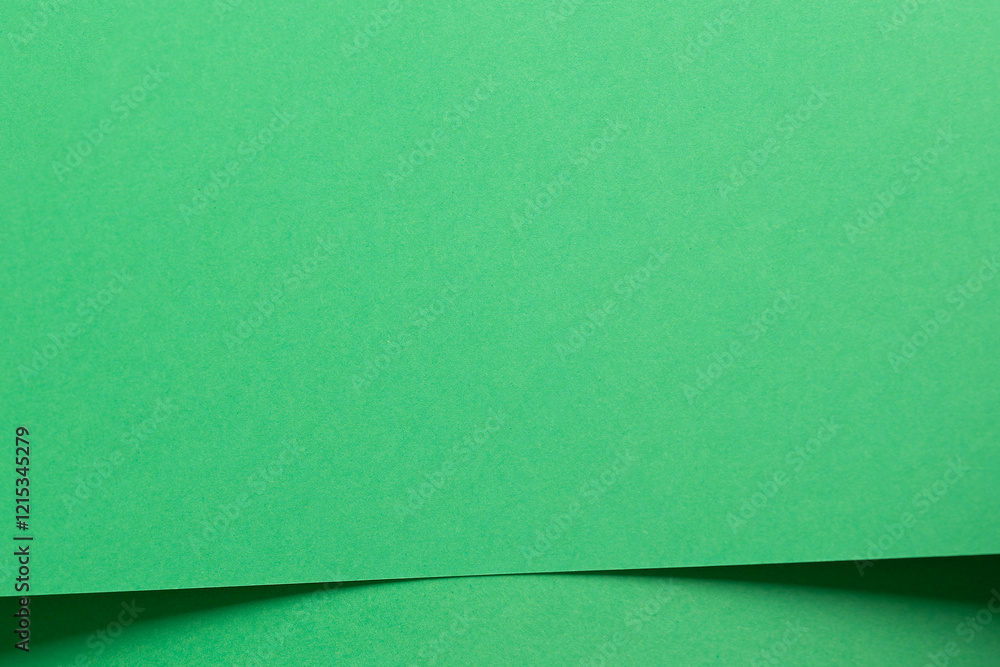 Aufkleber eden green paper background with smooth, layered sheets and a fine matte finish. vibrant, fresh tone