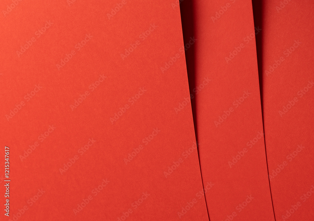 Poster fiesta red and orange paper background with vertical, sharp sheets and a smooth matte finish. rich, 