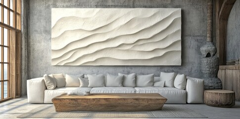 expansive white space decorated with subtle textures and minimal elements, ideal for clean minimalist designs