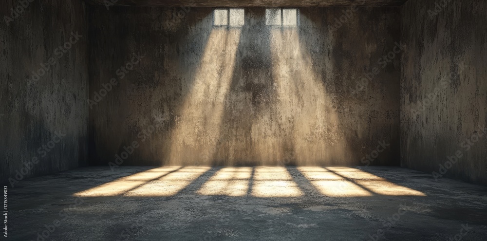 Poster concrete surface displaying subtle imperfections and soft shadows, ideal for minimalist and modern a