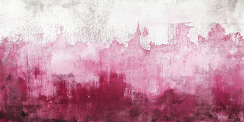 Fototapeta premium A soft wash of blush pink fades into a subtle gradient