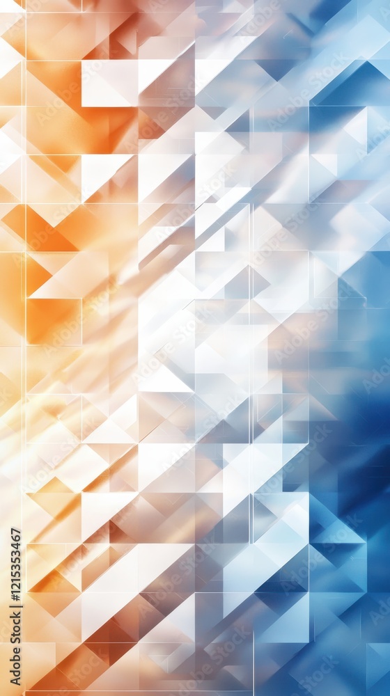 Aufkleber abstract geometric pattern design digital art minimalist aesthetic modern environment high-resolutio