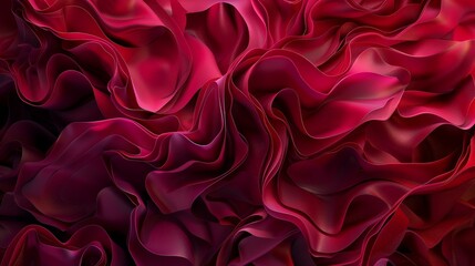 Fototapeta premium Abstract Red and Burgundy Swirls