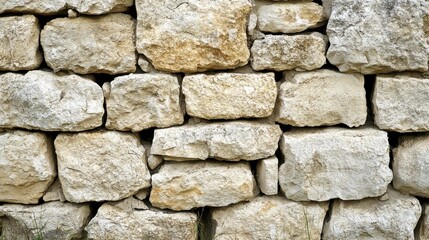 Obraz premium Weathered Stone Textures on Urban Wall with Harsh Light