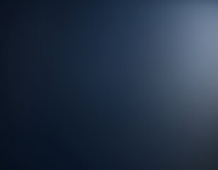 Subtle Nightfall: A Dark Blue Gradient Abstract