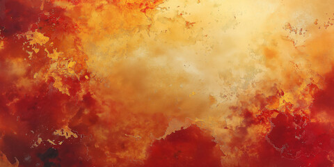 Fototapeta premium A fiery sunset ignites the sky with vibrant hues of orange and red