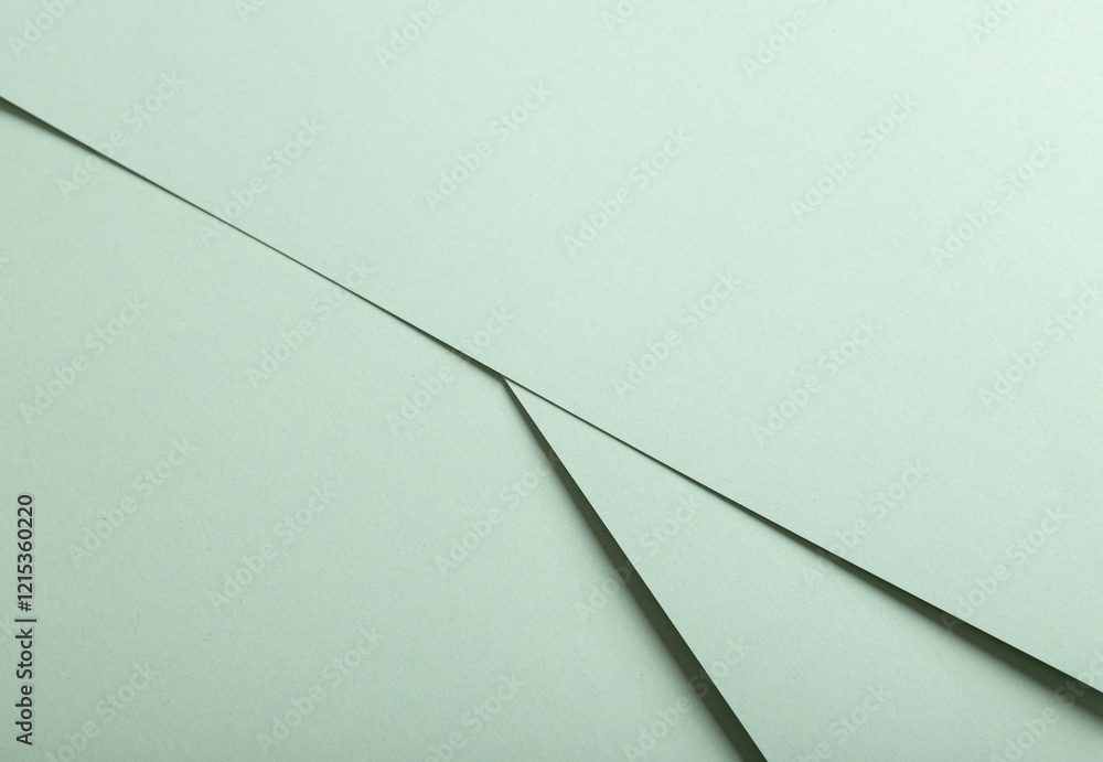 Aufkleber mint green paper background with a smooth matte surface and soft pastel tones. delicate and tranquil