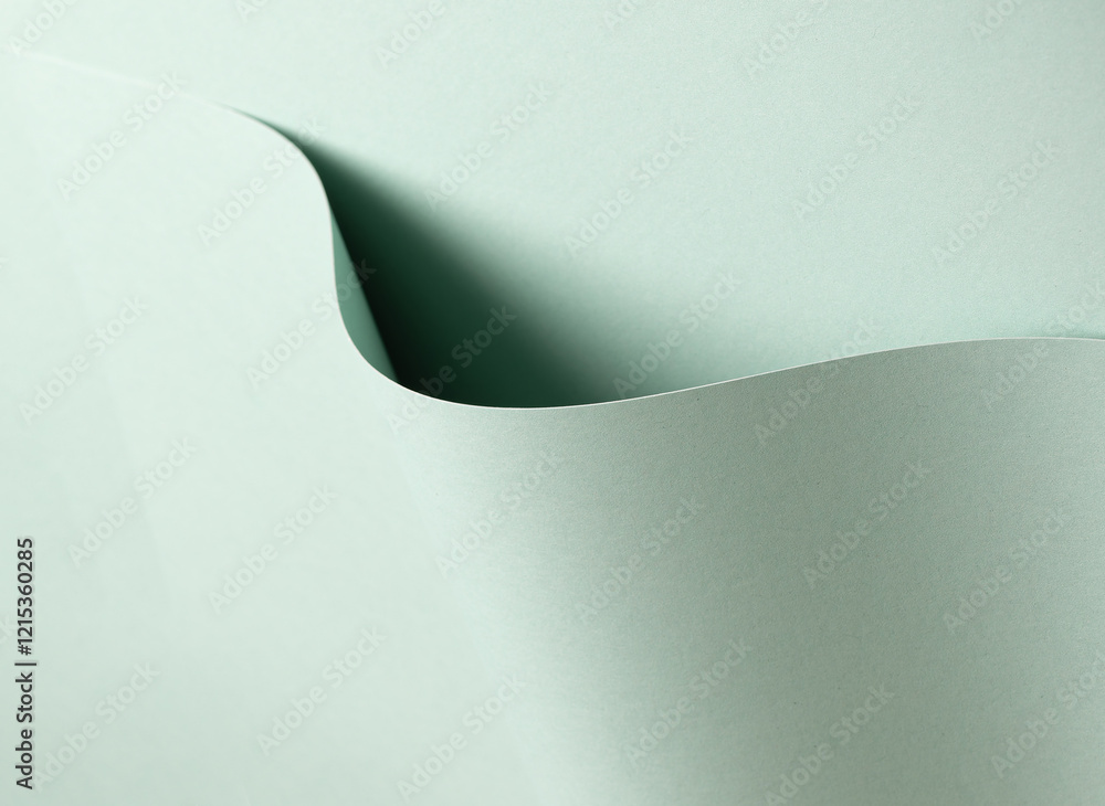 Poster mint green paper background with a smooth matte surface and soft pastel tones. elegant and tranquil,