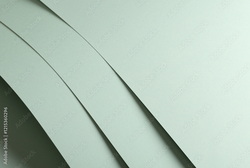 Poster Mint green paper background with a smooth matte surface and soft pastel tones. Elegant and tranquil, it embodies a minimalist, refined, and contemporary design with a calming, natural, and fresh