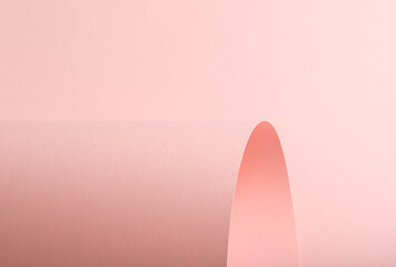 Peach pink paper background with a smooth matte finish and soft pastel tones. Delicate and serene,...