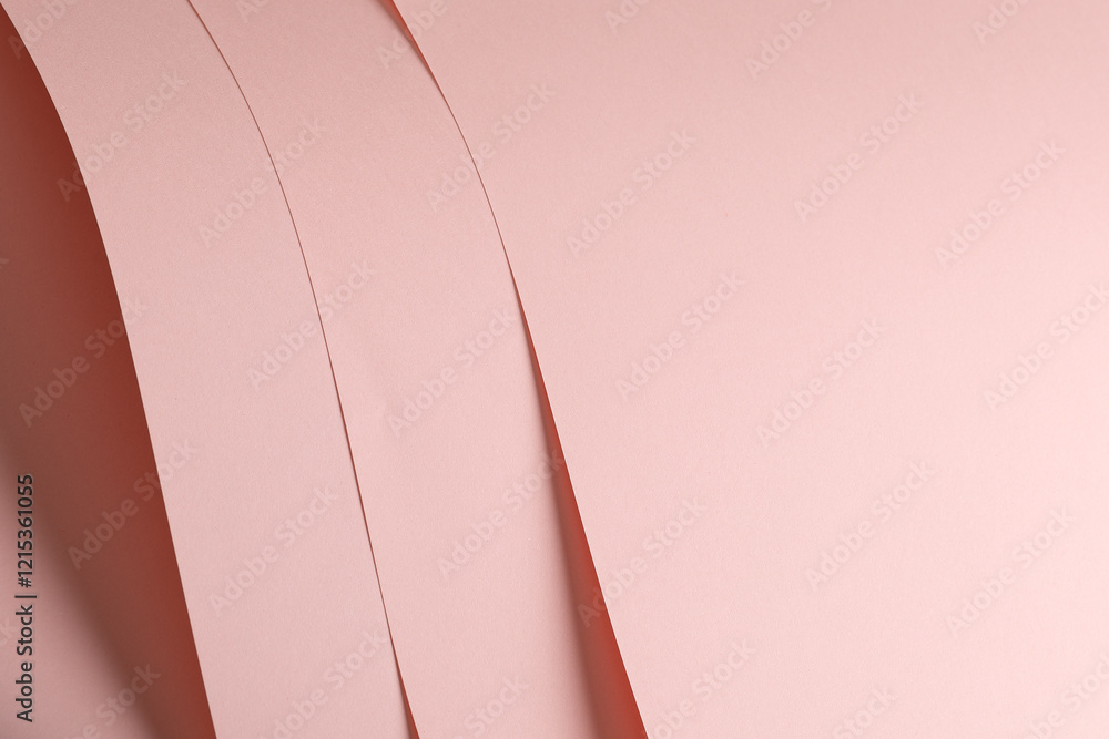 Poster peach pink paper background with a smooth matte finish and soft pastel tones. refined and feminine, 