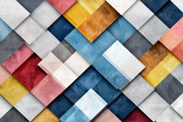 Modern geometric pattern composition overlapping circles abstract artwork digital design contemporary aesthetic vibrant color scheme