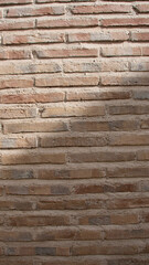 Photograph of a texture of a mud-brick wall