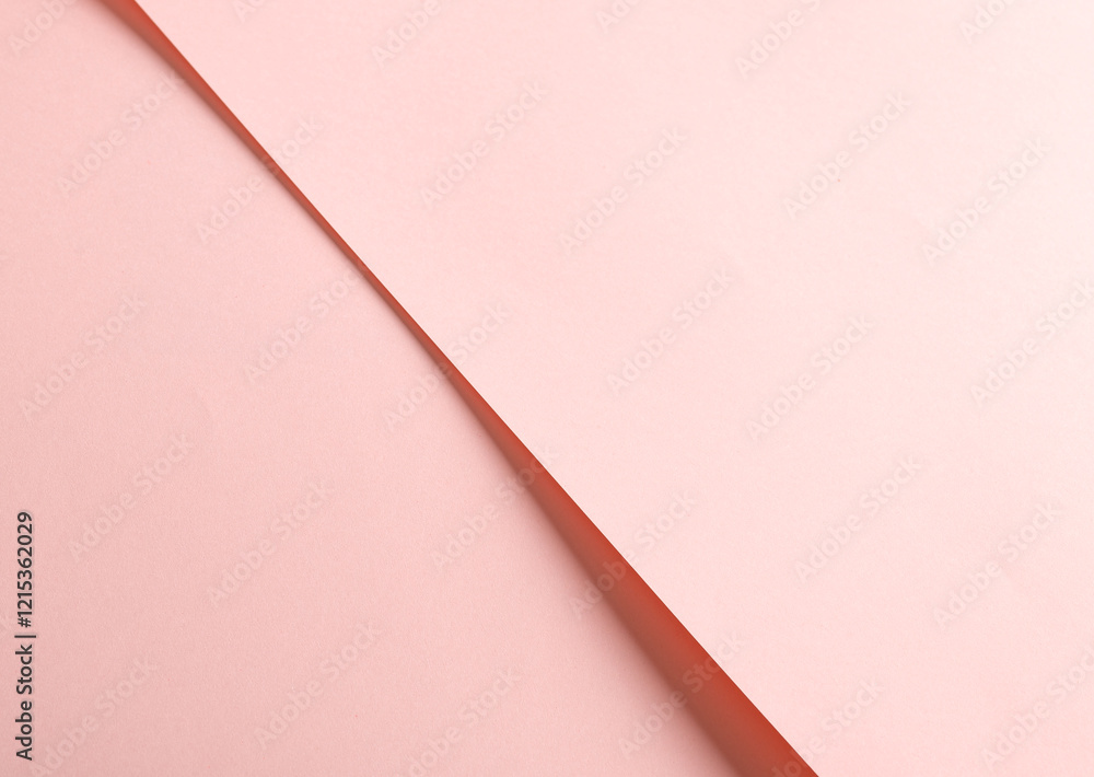 Aufkleber peach pink paper background with a smooth matte surface and soft pastel tones. warm and delicate, it