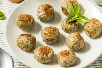 Healthy Homemade Italian Chicken Meatballs