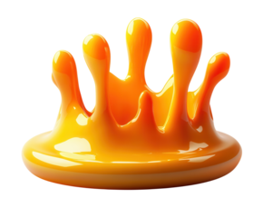 A radial burst of fire with glowing, symmetrical flames. PNG transparent.