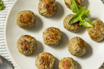 Healthy Homemade Italian Chicken Meatballs