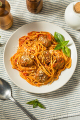 Homemade Italian Spaghetti Meatballs