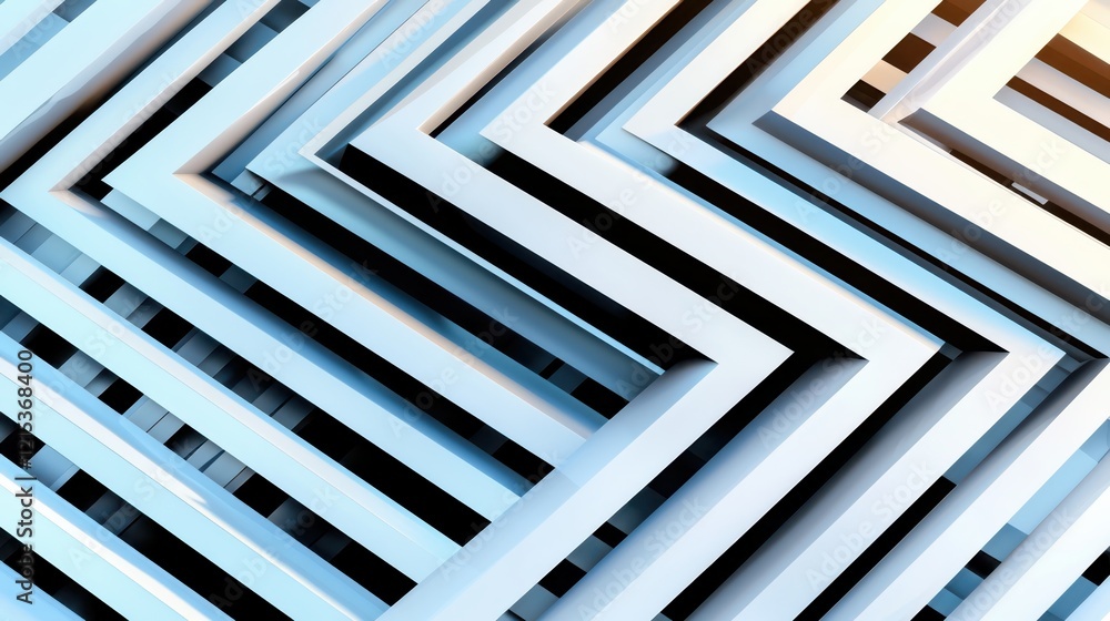 Poster dynamic seamless pattern of parallel stripes with subtle gradients abstract design digital art moder