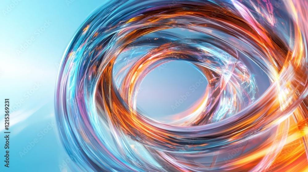 Poster dynamic energy abstract background featuring vivid curves and lines digital art creative environment
