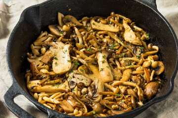 Homemade Roasted Sauteed Gourmet Mushrooms