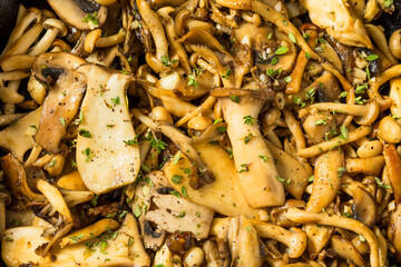 Homemade Roasted Sauteed Gourmet Mushrooms