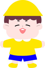 cute child vector image