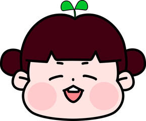 cute child vector image