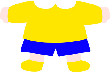 cute child vector image