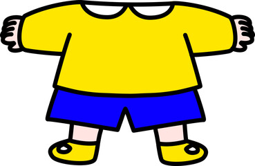 cute child vector image