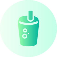 Soda gradient icon