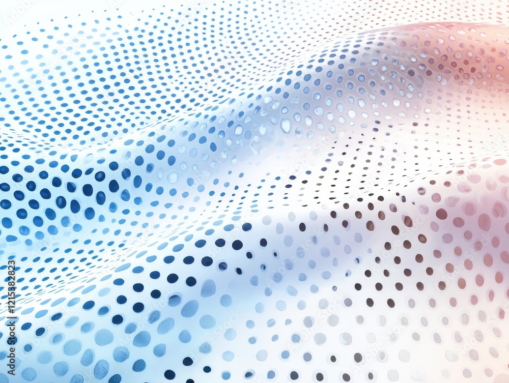 Poster elegant dot pattern design with subtle gradients creative graphic design modern digital art soft col