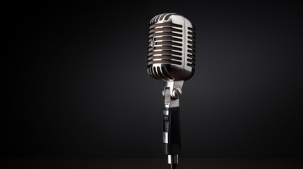 Fototapeta premium Retro Microphone