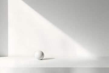 Small incandescent bulb placed on a white backdrop, perfect for minimalist designs or text placement