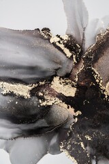 Original artwork photo of marble ink abstract art. High resolution photograph from exemplary original painting. Abstract painting was painted on HQ paper texture to create smooth marbling pattern.