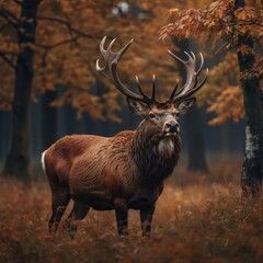 Obraz premium deer in the woods