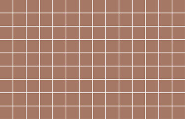 シンプルなチェック柄（ブラウン）、モカムース、グラフチェック、ラインチェック、方眼、アースカラー﻿