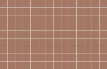 シンプルなチェック柄（ブラウン）、モカムース、グラフチェック、ラインチェック、方眼、アースカラー﻿