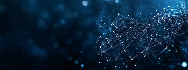 Cybernetic Blue Vision: Realistic Circuitry with Light Beams on a Black Background,黒背景にリアルな回路と光線を描いたサイバーネティックな青のビジョン.Generative AI