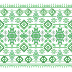 Long diamond geometric native american pattern design for gorgeous fabric