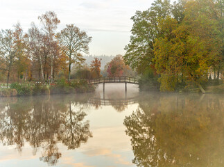 brume matinale et automnale