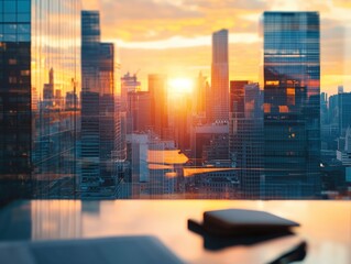 Female worker in a casual home office setting, learning English through virtual communication, focused on screen